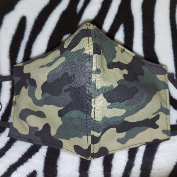 3 Adult Washable Face Mask/Cover Camouflage Design - Picture 1 of 6
